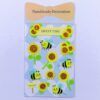 Handmade Decoration 3D Stickers-Bee