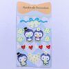 Handmade Decoration 3D Stickers-penguin