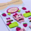 Handmade Decoration 3D Stickers-Bear 3
