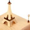 Paris Eiffel Tower Wooderful Life Collectible Music Box (Waltz Of The Flowers Music)