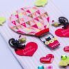 Handmade Decoration 3D Stickers-Cat Hot Air Ballon 2