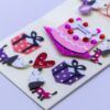 Lovely Handmade Decoration 3D Stickers-Puppy Birthday 1