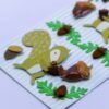 Handmade Decoration 3D Stickers-Squirrel 1