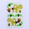 Handmade Decoration 3D Stickers-Squirrel