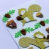 Handmade Decoration 3D Stickers-Squirrel 1
