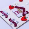Lovely Handmade Decoration 3D Stickers-Strawberry 1