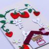 Lovely Handmade Decoration 3D Stickers-Strawberry 2